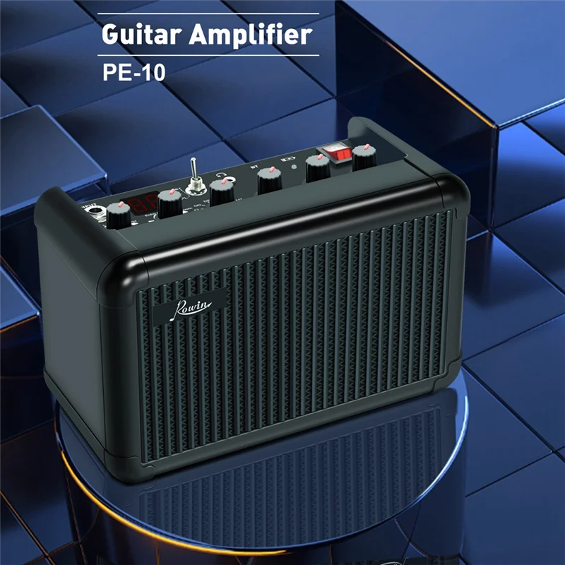 

A99I- PE-10 Amplifier Mini Rechargeable Battery & Bluetooth Connection With Adapter Inside