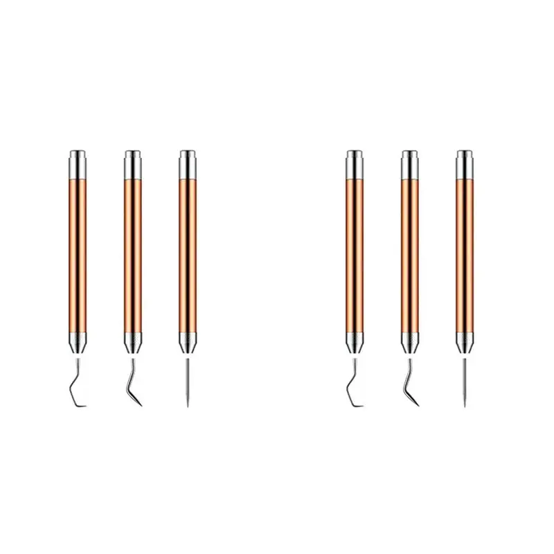 

Набор инструментов для удаления пленки AT05-6 (6 шт.) с LED-подсветкой: ручка-инструмент для удаления пленки, пинцет для рукоделия, инструменты-иглы