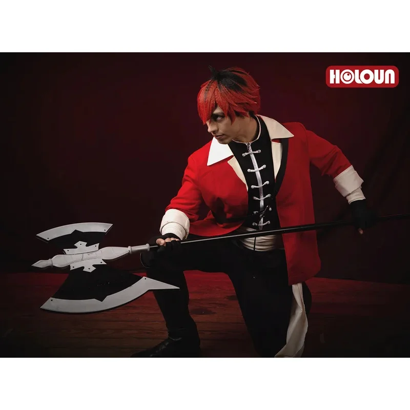 هولون الراهب ما وراء نهاية الرحلة أنيمي ستارك تأثيري حلي شعر مستعار سترة سترة دون أكمام السراويل هدية الكريسماس