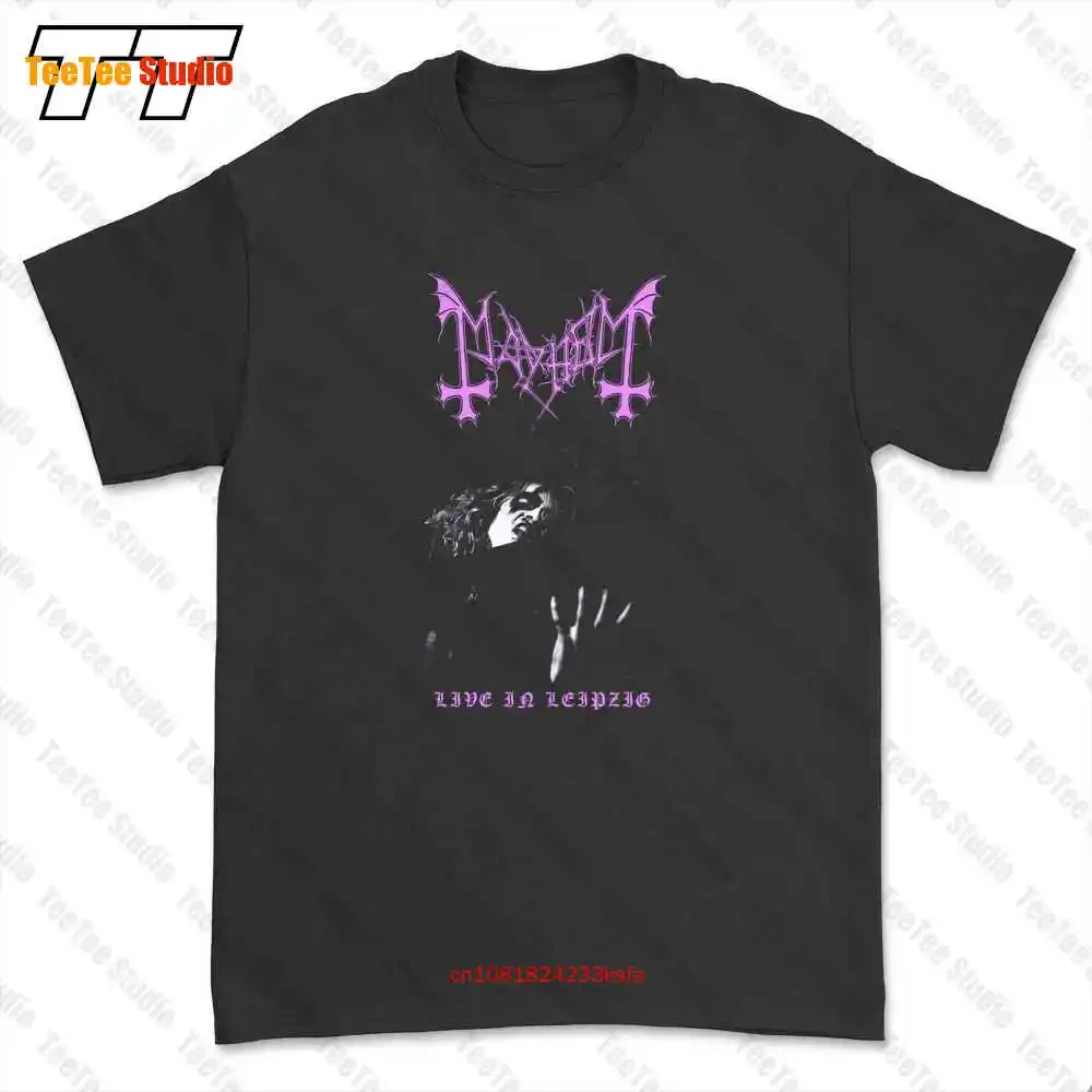 Mayhem Live In Leipzig Black Metal Mayhem T-shirt Tee 8602