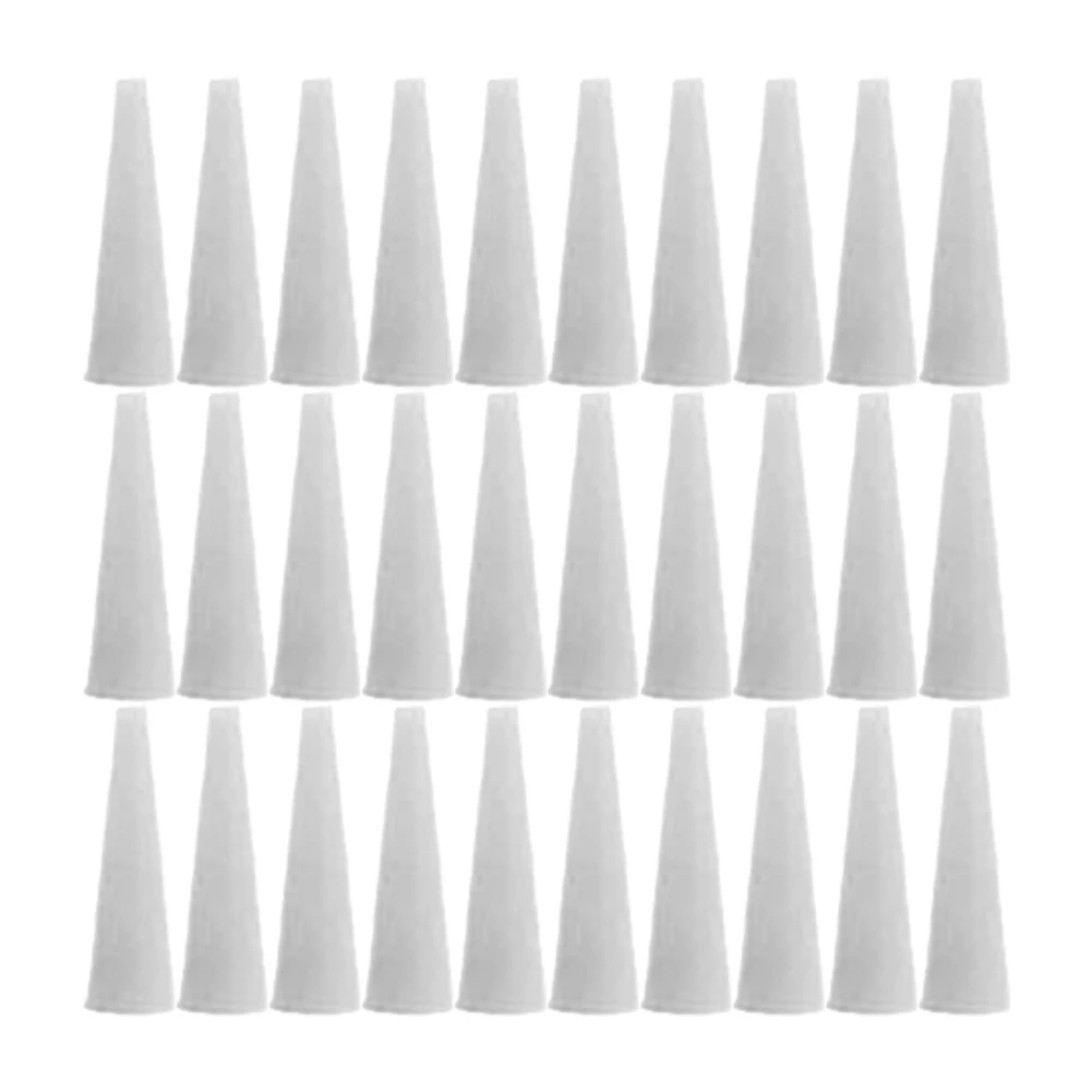 Extensive Range Of Uses With This 30PCS Silicone Cone Set Perfectly Suited To Handle High Temperatures During Coating Jobs