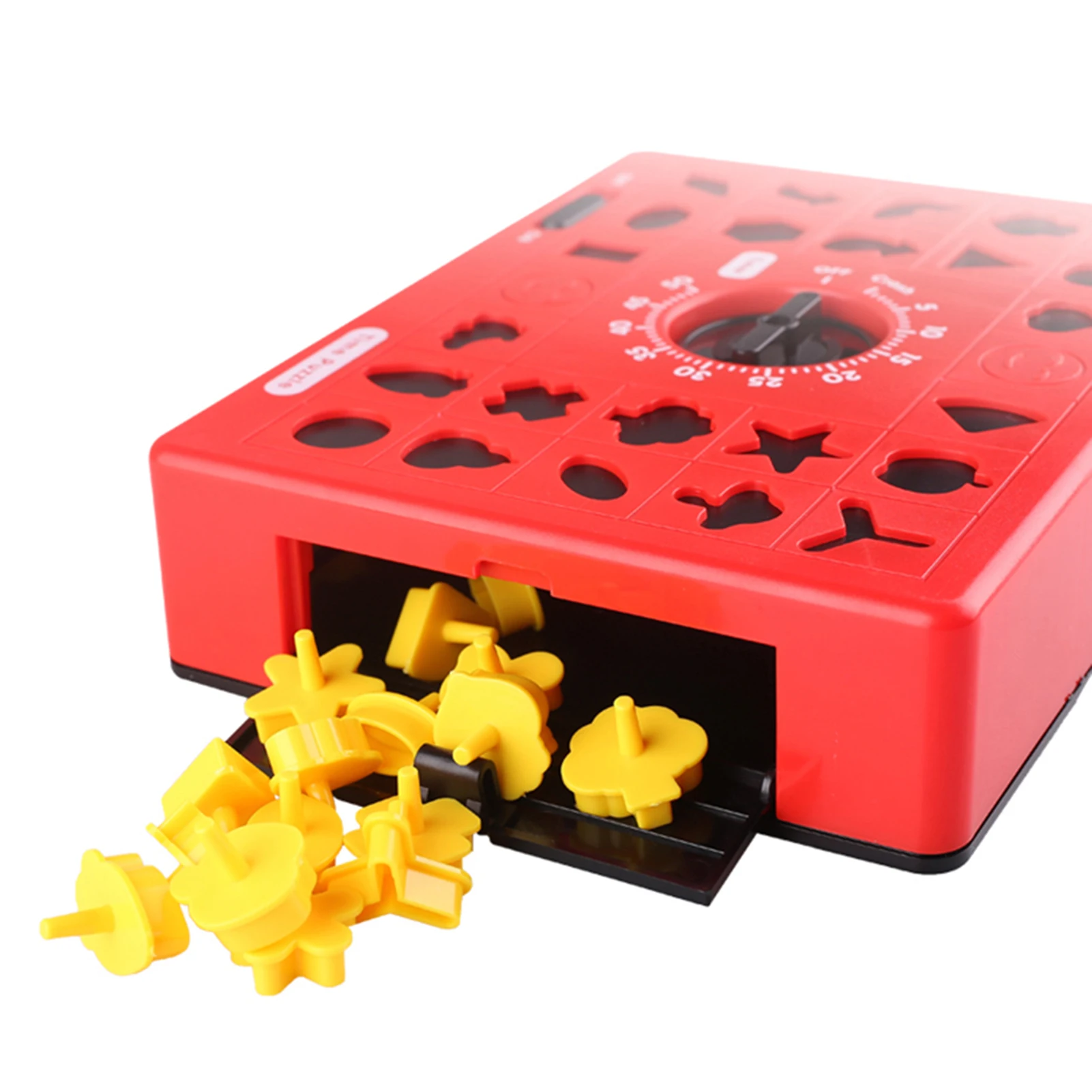 Logical Thinking Matching Game Geometric Shape Training Wind Up Time Puzzle Toys
