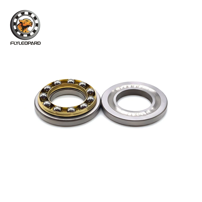 1PCS F12-21M Thrust Ball Bearing 12mmx21mmx5mm Miniature Axial Plane Planar Bearing with 11 Balls for Mechanical Applications