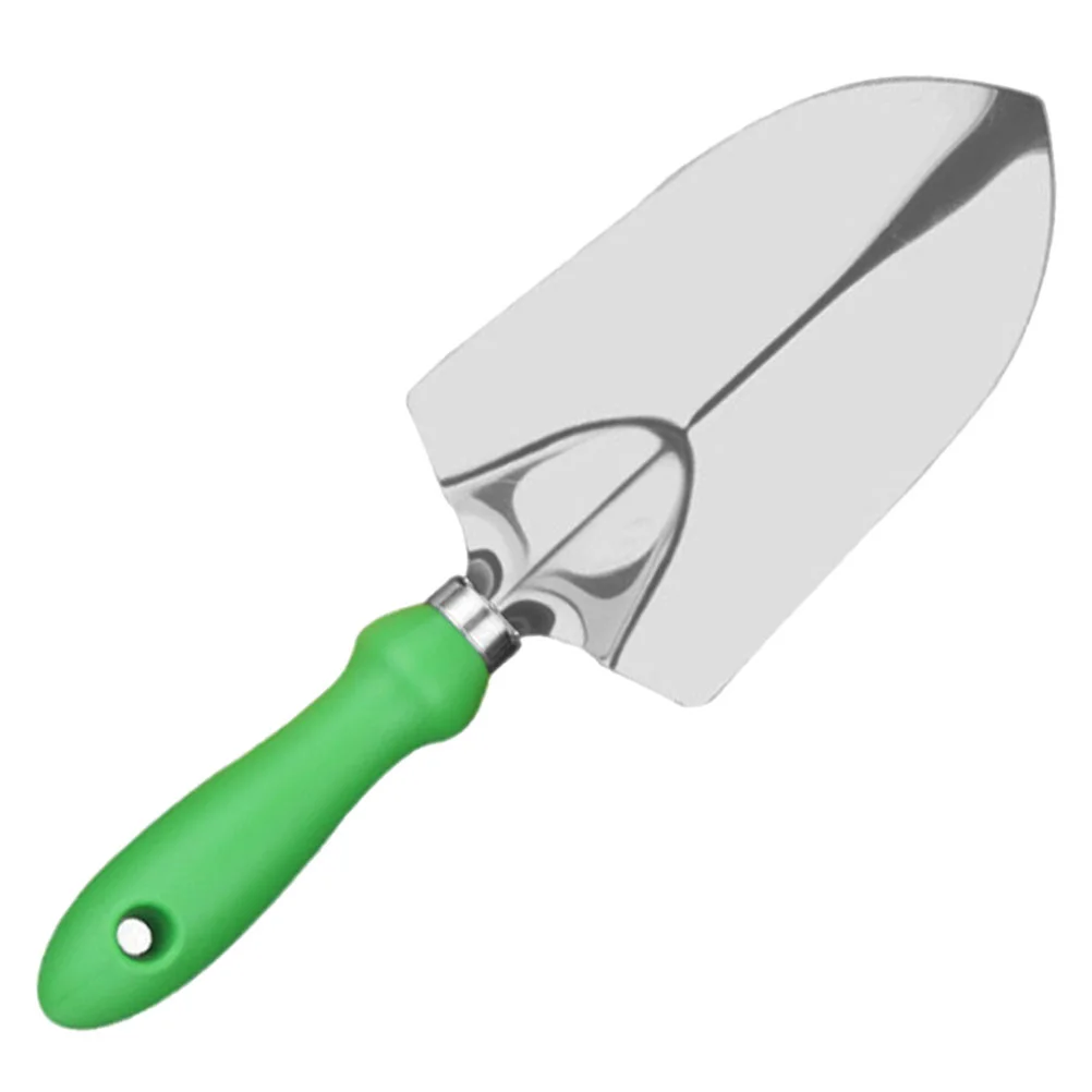 

Garden Tools Hand Stainless Steel Anti-rust Bed Gardening Weeding Transplant Digging (plastic Handle Large ) Iron