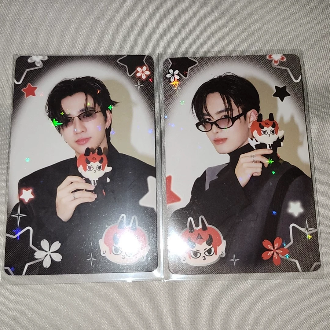 

2Pieces Gmm Thai Star Perthsanta Thai TV Perfect 10 Liners Dangerous Domiia Photocard