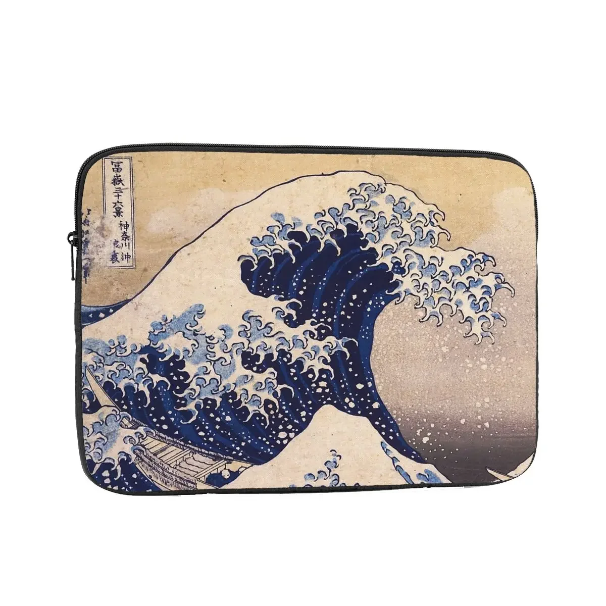 

The Great Wave Off Kanagawa By Katsushika Hokusai Notebook Laptop Bag Case Pouch 10 12 13 15 17 Inch Tablet Shockproof Case Bag