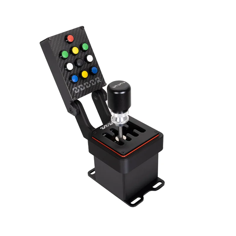 PC Simracing Game H Hand Gear Carbon Fiber USB Central Control Box, Plug And Play, Let The Simulation Driving Immersive