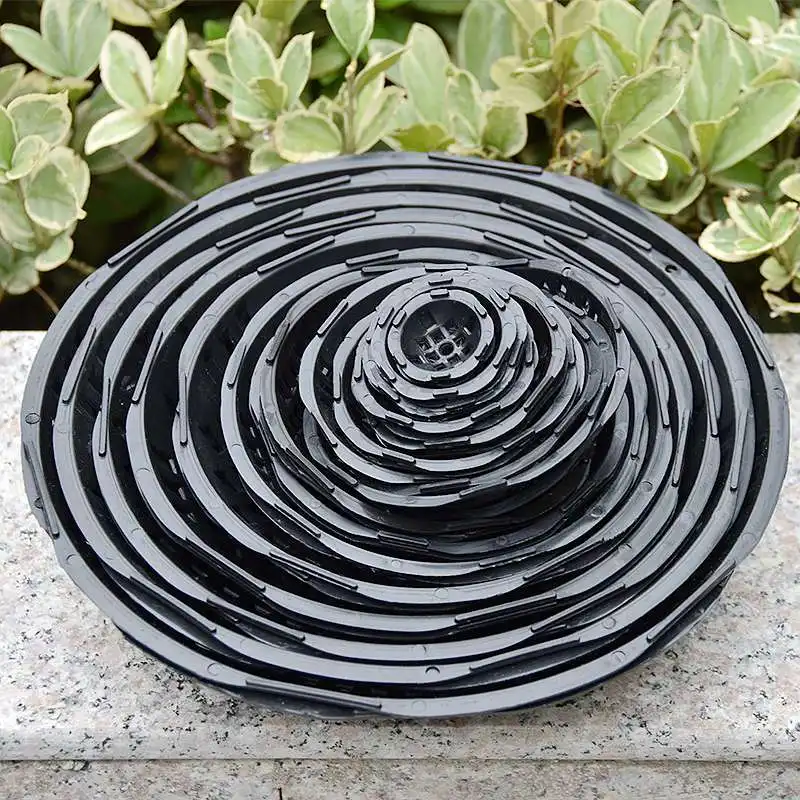 20 قطعة صينية وعاء الزهور الزهرية أسفل شبكة حصيرة زارع النبات مانعة للتسرب تنفس الصرف طوقا منع فقدان التربة وسادة شبكية #5