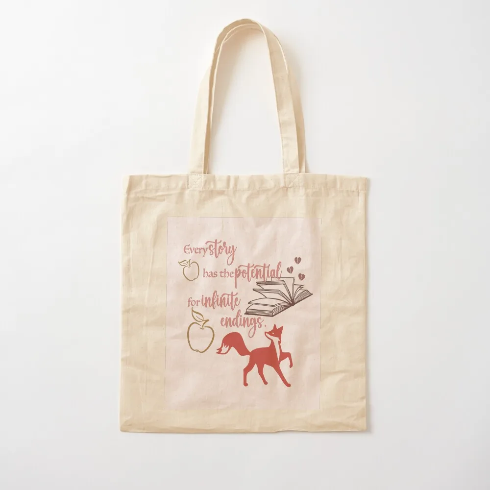 Potential for Infinite Endings Tote Bag Lady bag eco bag folding Women's shopper tote women