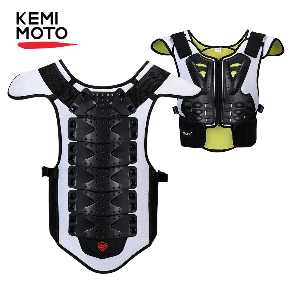 

Kids Motorcycle Armor Vest Children's Body Protector Sleeveless Jackets Motocross Clothing Moto Riding Protective Gear Jackets