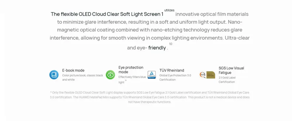 HUAWEI MatePad Mini LTE 2025 Edition, 8.8-inch OLED Matte Display, HarmonyOS 5.1, 6400 mAh Battery
