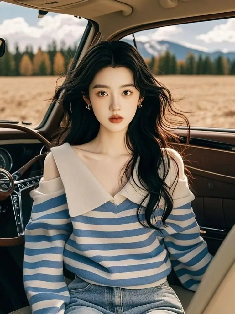 بلوزات نسائية مضغوطة ملابس الشارع الفانيلا يحلق نظيفة المراهقين الشيكات ملابس العمل أحدث الحقيبة الدفء جماليات الثقافة الفرعية