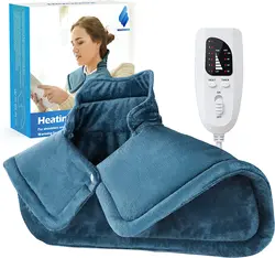 Heating Pad Neck Back Heating Shawl Electric Blanket Relieve Warmer Pad Mat Home Office Electric Hot Shoulder For Gifts