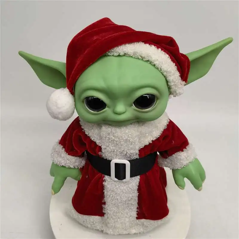 Christmas New Yoda Figure Grogu Action Figure Toys Baby Yoda Star Wars 27cm Anime Doll Christmas Gifts For Children