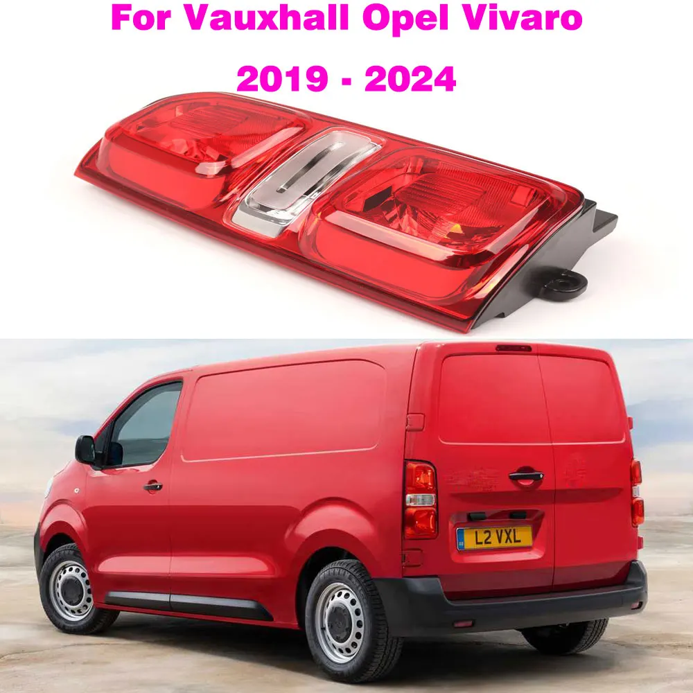 

Without Bulbs Tail Light For Vauxhall Opel Vivaro 2019 2020 2021 2022 2023 2024 Rear Lamp Car Accessories 9808243080 9808243180