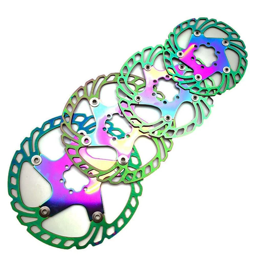 Floating Disc Brake For ROTOR with Separated Inner and Outer Disc Layers Maintaining Alignment During Temperature Swings