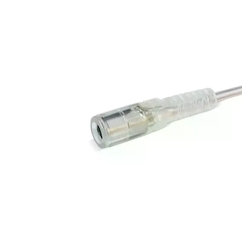1Pcs 2M Line Cable Male To Female Power Cord For 304 LED Lamp Strip Light Switch On Off Button 5.5x2.1mm Connector