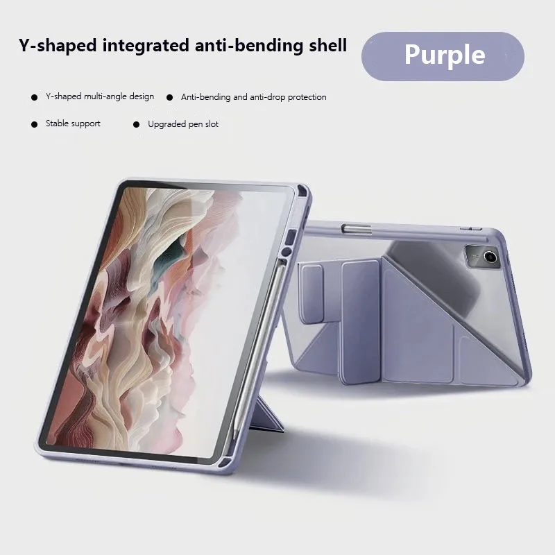 

Акриловый складной Y-образный чехол-кронштейн для Lenovo Idea Tab Pro 12,7 2025 Plus 12,1 K12 Xiaoxin Pad Pro 12,7 Pad 12,1 Защитный чехол
