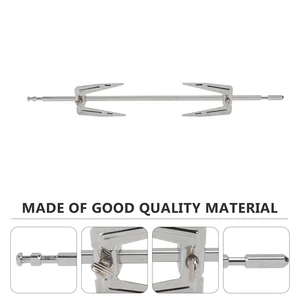 Rotisserie forks fork grill chicken spit spit fryer beef rod roasted stainless steel rotary barbecue skewers skewers 11 MAIN SEAL Sales Rotary Barbecue - №12