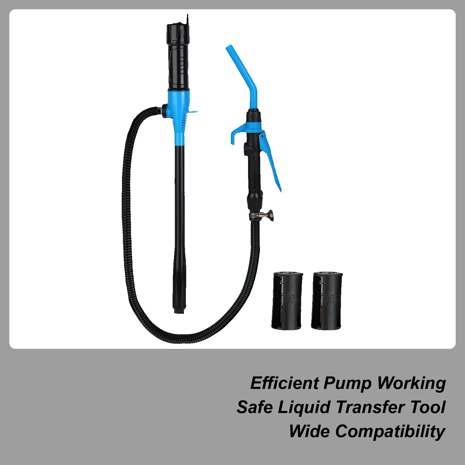 

Oil Change Pump Extractor Battery Powered Siphon Oil Transfer Pump Manual Leak-Proof Fluid Transfer Portable Hand Tools For