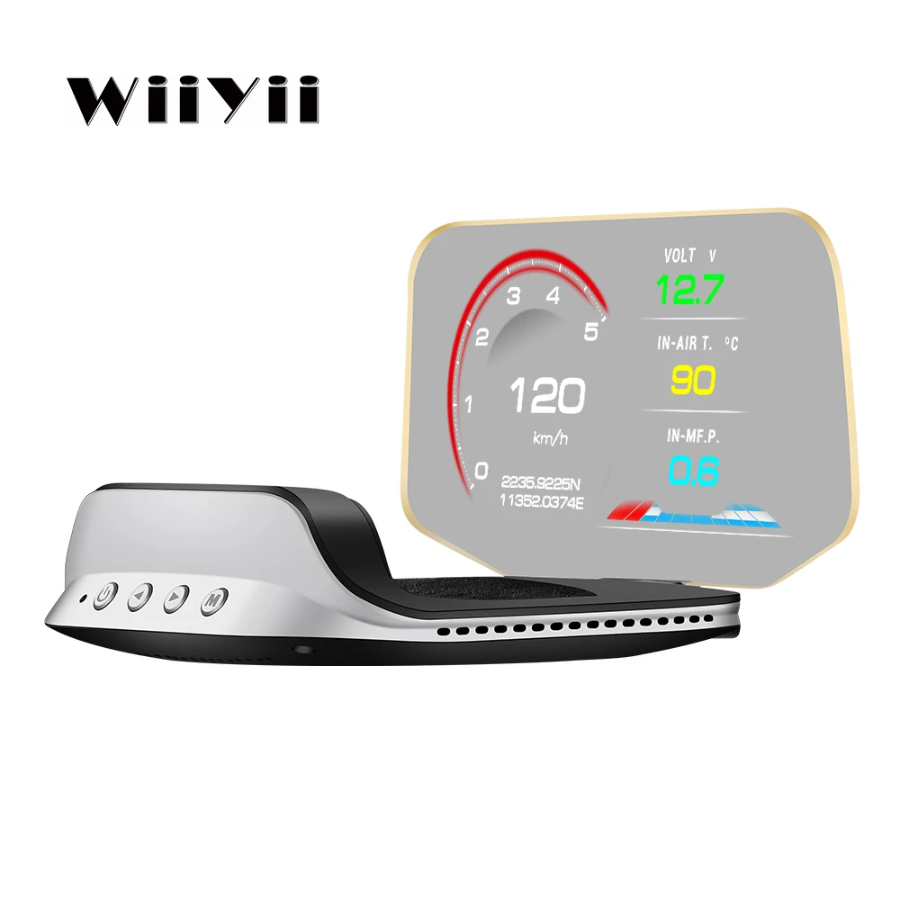 Universal Car Digital Speedometer Head-Up Display C3 OBD2 HUD Mirror Updated Optional Speed Fuel Consumption 2 Year Warranty