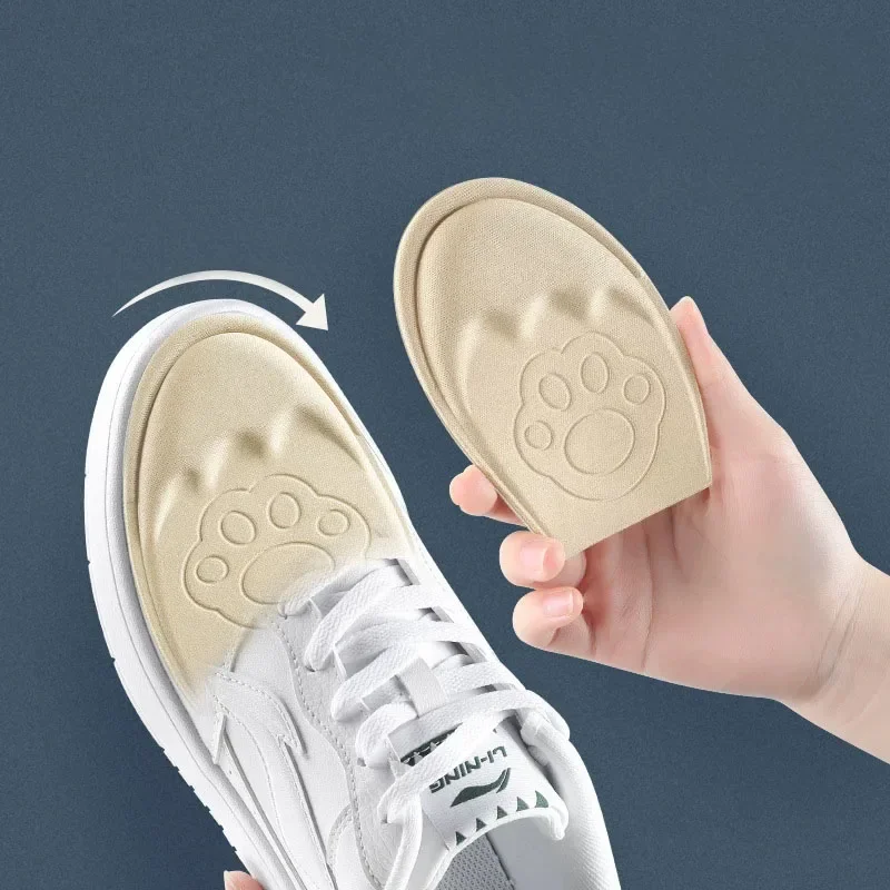 

High Heels Forefoot Pads Women Man Foot Pad Half Insoles for Shoes Non-slip Anti-pain Pain Relief Care Shoe Size Reducer Inserts