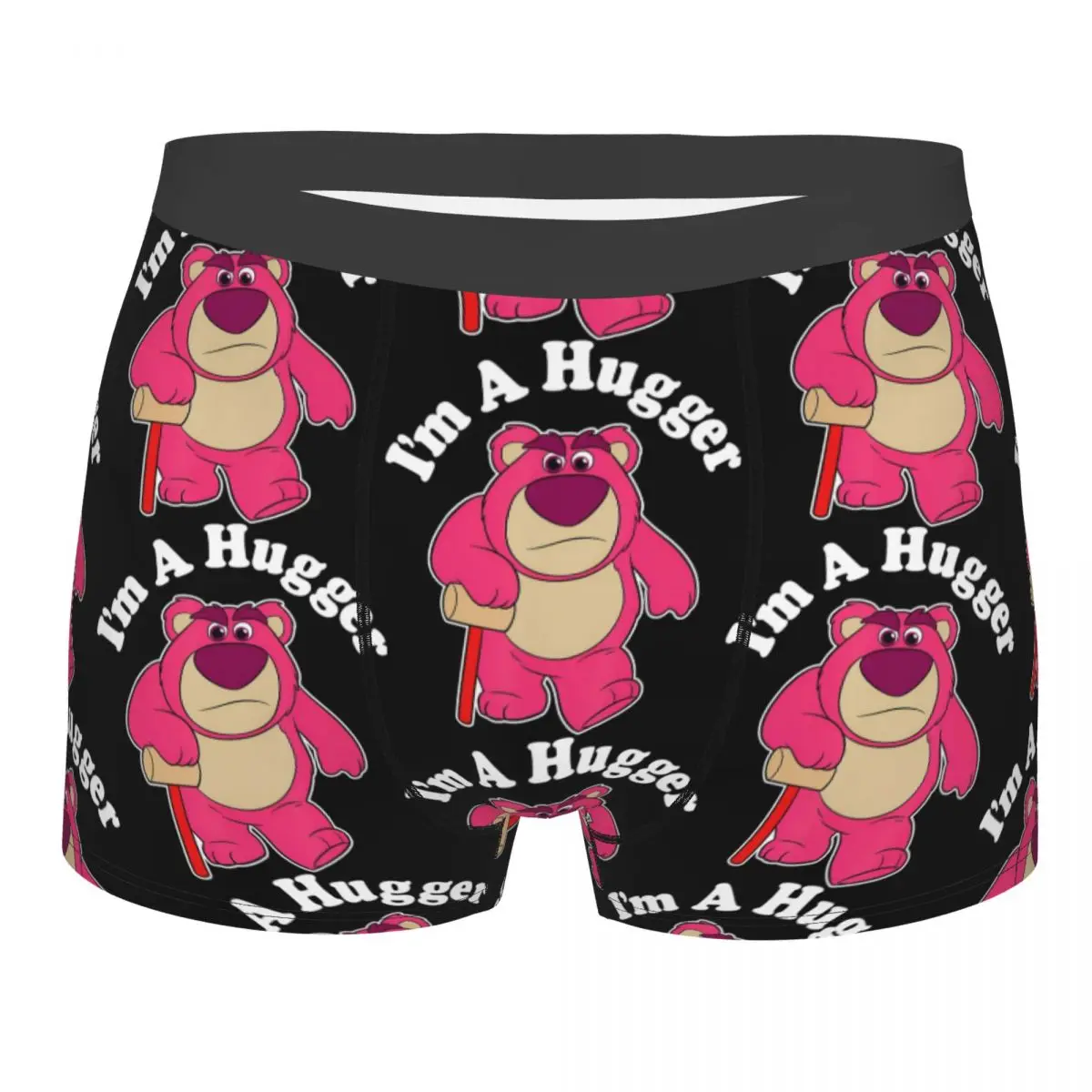 Novelty Boxer Toy Story Kids Movies Lotso Shorts Panties Briefs Men's Long Underwear Breathable Underpants for Homme Plus Size