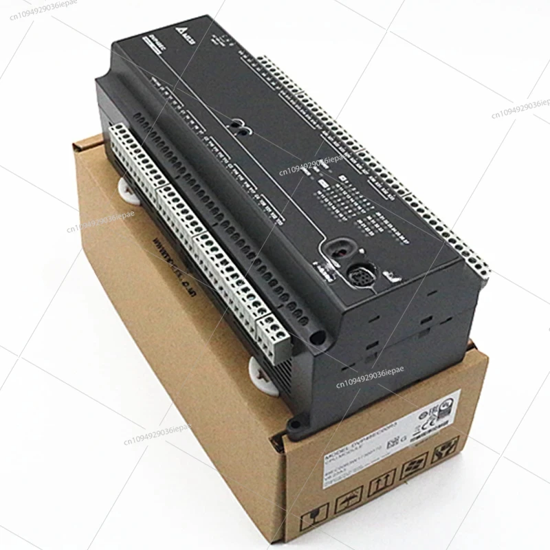 Original Delta PLC controller DVP60EC00R3 DVP60EC00T3 PLC EC3 series 100-240VAC 36DI 24DO relay output in box