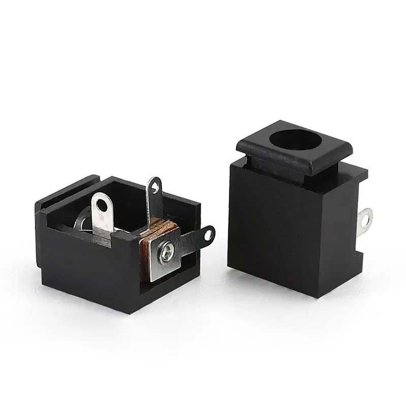 DC-009B power socket DC-009B 5.6x2.1mm tripod plug-in, DC power socket, interface