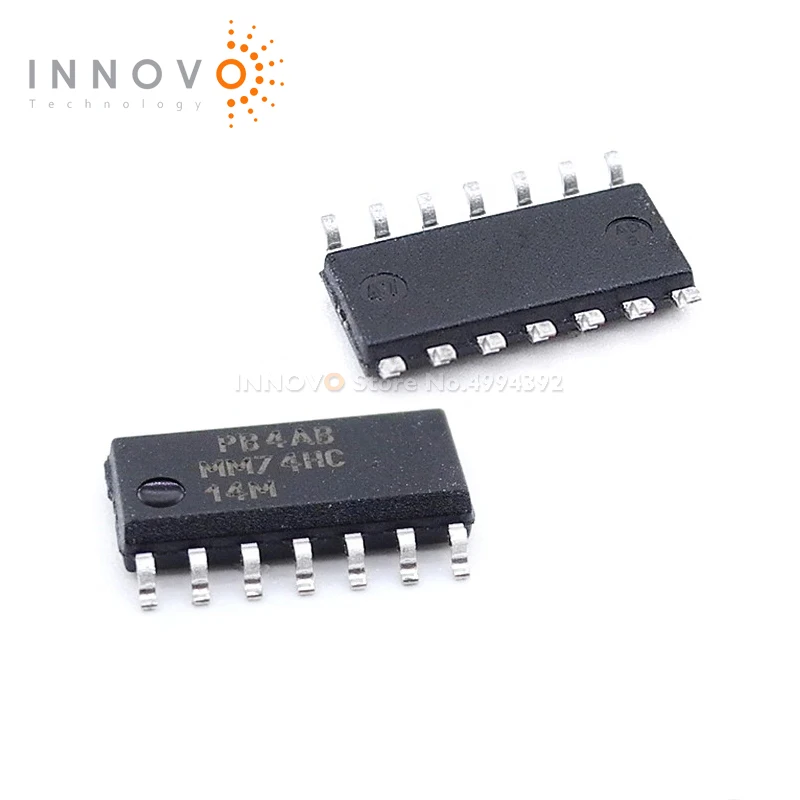 10Pcs/Lot MM74HC14M…