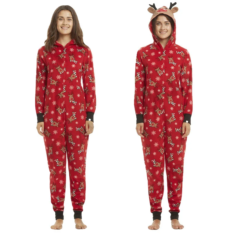 Barboteuses de Noël assorties pour la famille, cerf de Noël, look familial, combinaisons, tenues, pyjamas, adulte, enfant, bébé, 2025