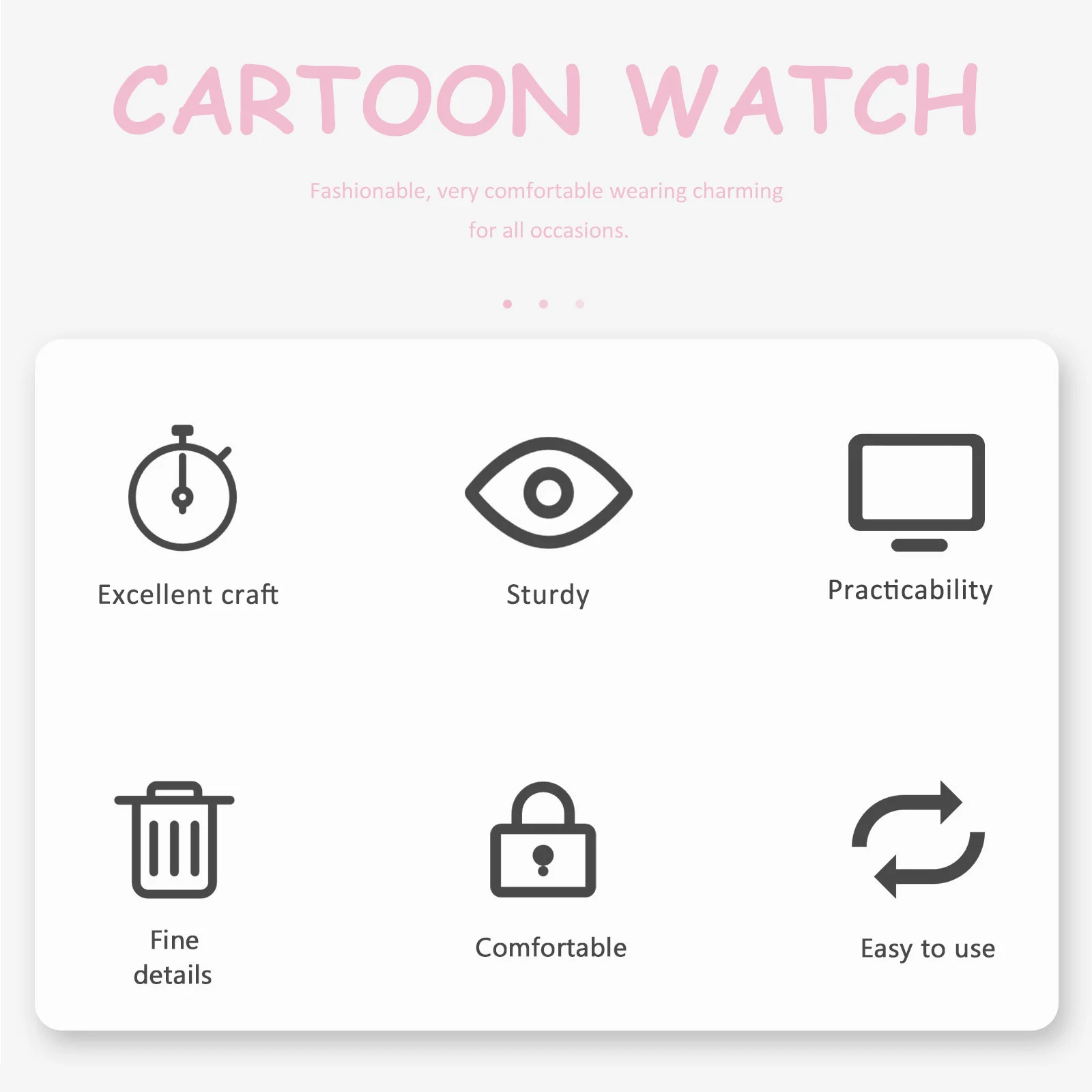 

Watch Cartoon Watch Waterproof Electronic Wristwatch For Outdoor Sports Metal Housing