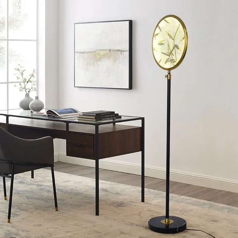

Floor Lamp Iron Living Room Bedroom Study Designer Chinese Style