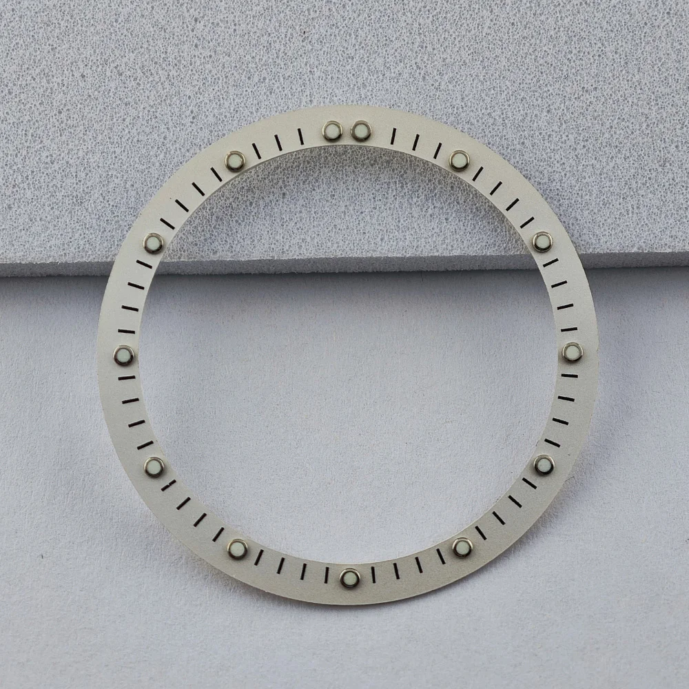 NH35/36 NH70/72 frame 28.5mm watch dial transparent surface watch accessories luminous Watch Parts For Wristwatches