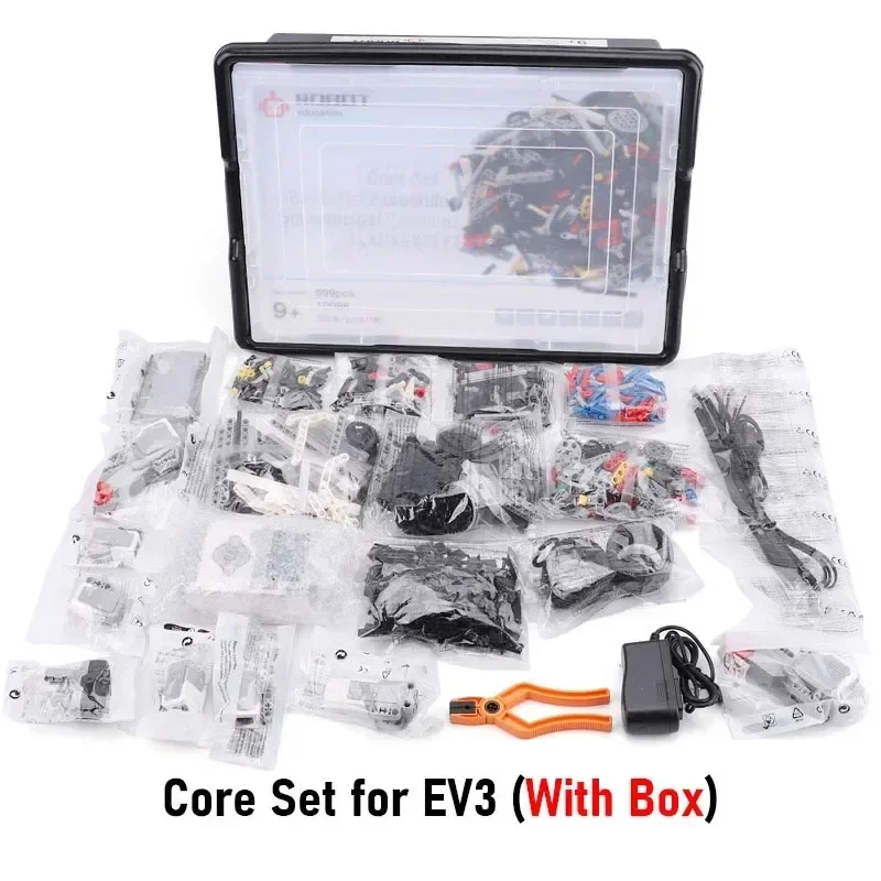 Programming Toys Robots Compatible with EV3 Education Mindstorms Building Blocks Color Sensor Robot DIY Puzzle 45544 + 45560