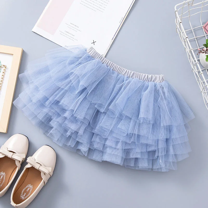 

Girl Dress Ballet Kids Tutu Skirts Cotton 2022 Vintage Spring Autumn Ballerina Party Evening Gown Beach Dance Costume Children C