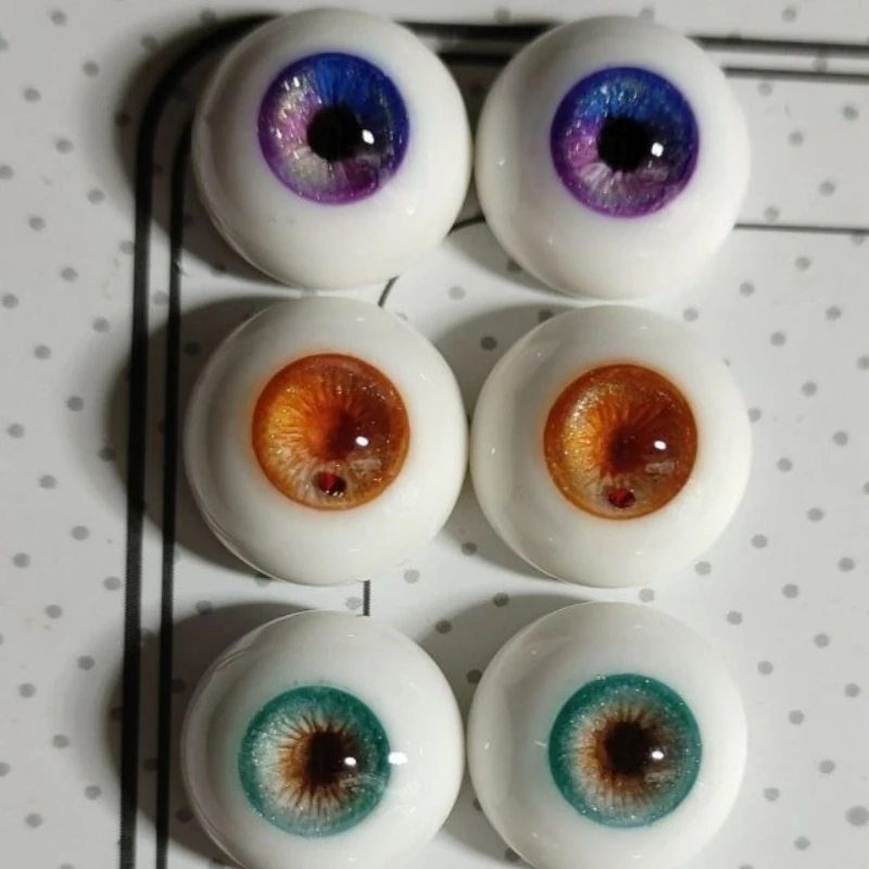 

8/10/12/14/16/18/20/22/24/30mm Doll's Eyes for 1/3 1/4 1/6 Bjd Doll Plaster Eyeball Toys Dress Up Play House Doll Accessories