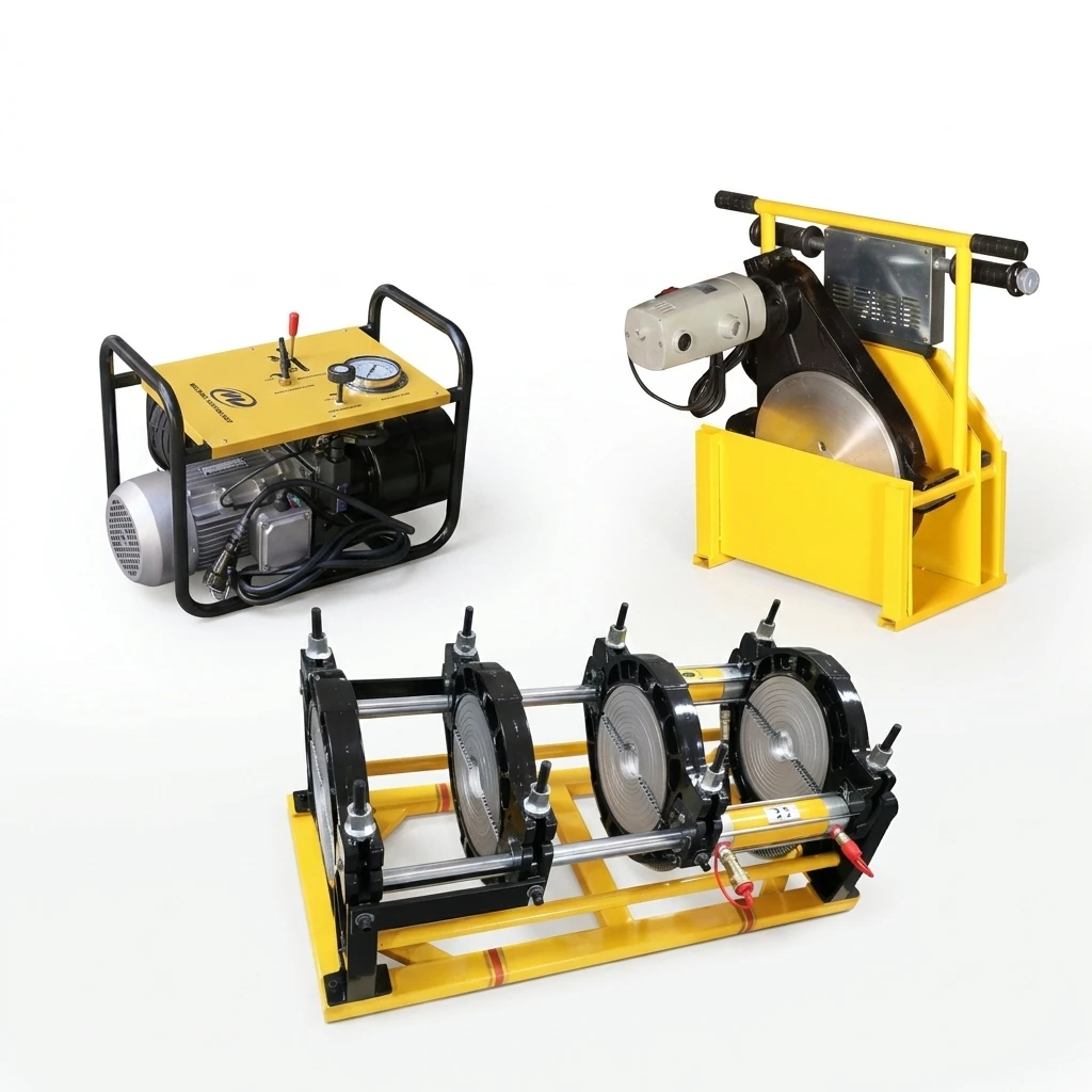 CE Certification 250-500mm WD500HA Hydraulic Butt Fusion Welding Machine Automatic 9.5kw Pipe Welding Machine Fitting PE,PP,PPR