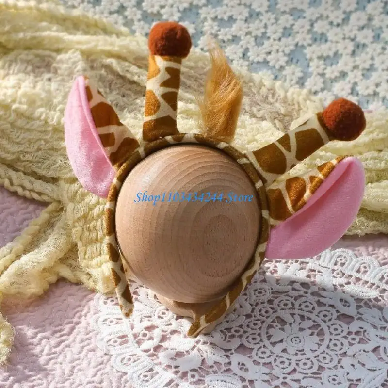 

Наряд для дня рождения младенца с нежной юбкой и регулируемым аксессуаром для волос в стиле оленя, комплект для переодевания для