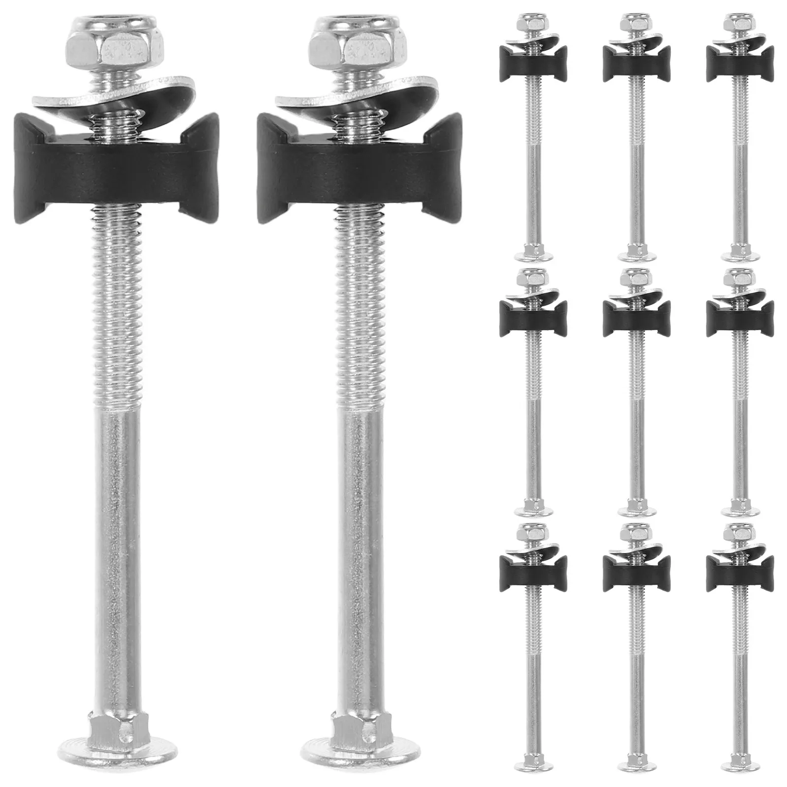 15 Sets Trampoline Assembly Screw Fixing Parts Jump Stability Fasteners Hardware Accessories Jumping Bed Long for
