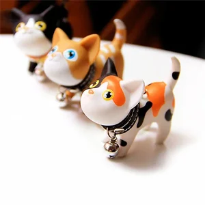 Schöne Cartoon -Puppen Kate Cat Keychain, Damenschlüsselkette, Autoschmuck, Schlüsselbundpaar, Kinderspielzeug, Charms 6 Hauptverkaufsring Kate - №2