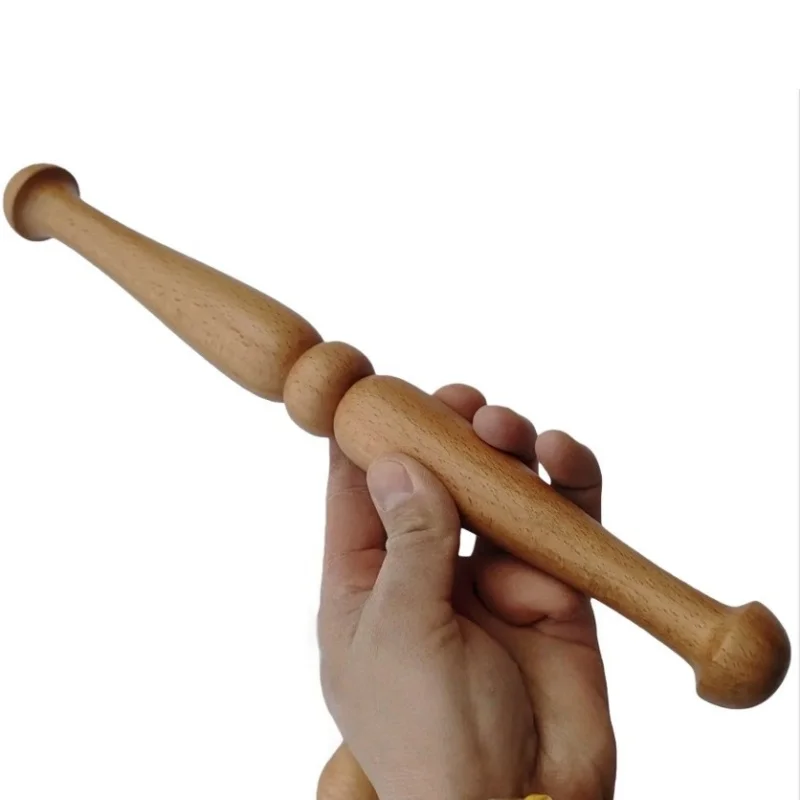 خشب الزان تاي تشي حاكم تاي تشي عصا لفة عصا المصارعة عصا الصلبة الخشب اللياقة البدنية عصا معدات التمرين الخشبية الإبداعية #2