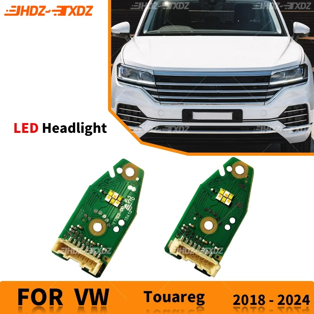 

761998478B 761998478C DRL LED Boards White Lightsource For VW Touareg 2019-2024 Led Headlight Daytime Running Light Module