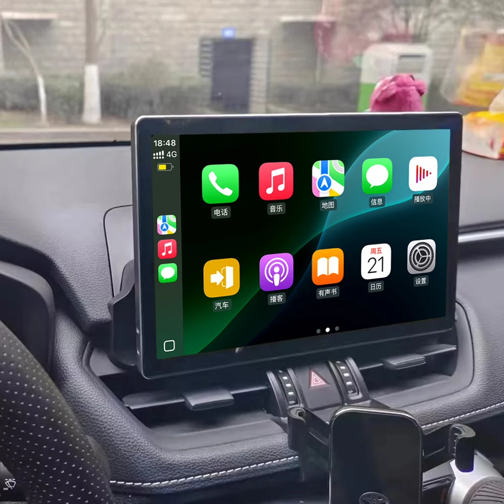 13,3-дюймовый автомобильный радиоприемник Android 13 для Toyota Rav4 RAV-4 2018 2019 2020, мультимедийный плеер, GPS-навигация BT, беспроводной Carplay «все в одном»