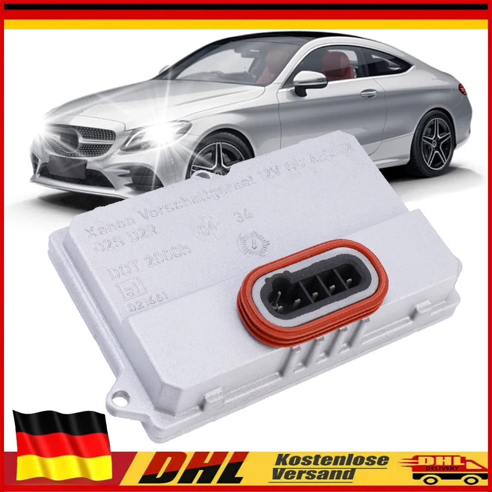Nuovo Modulo di Controllo Fari Xenon HID di Alta Qualità 5DV008290-00 per Audi A4 A6 A8 Mercedes‑Benz W211 W220 W219 W163 W171 BMW X3 X5 Z4 E60 E61 E65 VW Golf Ford Renault Nissan Skoda Jaguar