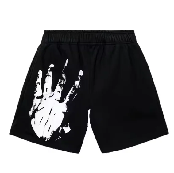 2026 Summer New 3D Printed Skeleton Finger Fitness Outdoor Leisure Home Comfortable Quick Drying Home Loose Shorts Large Size