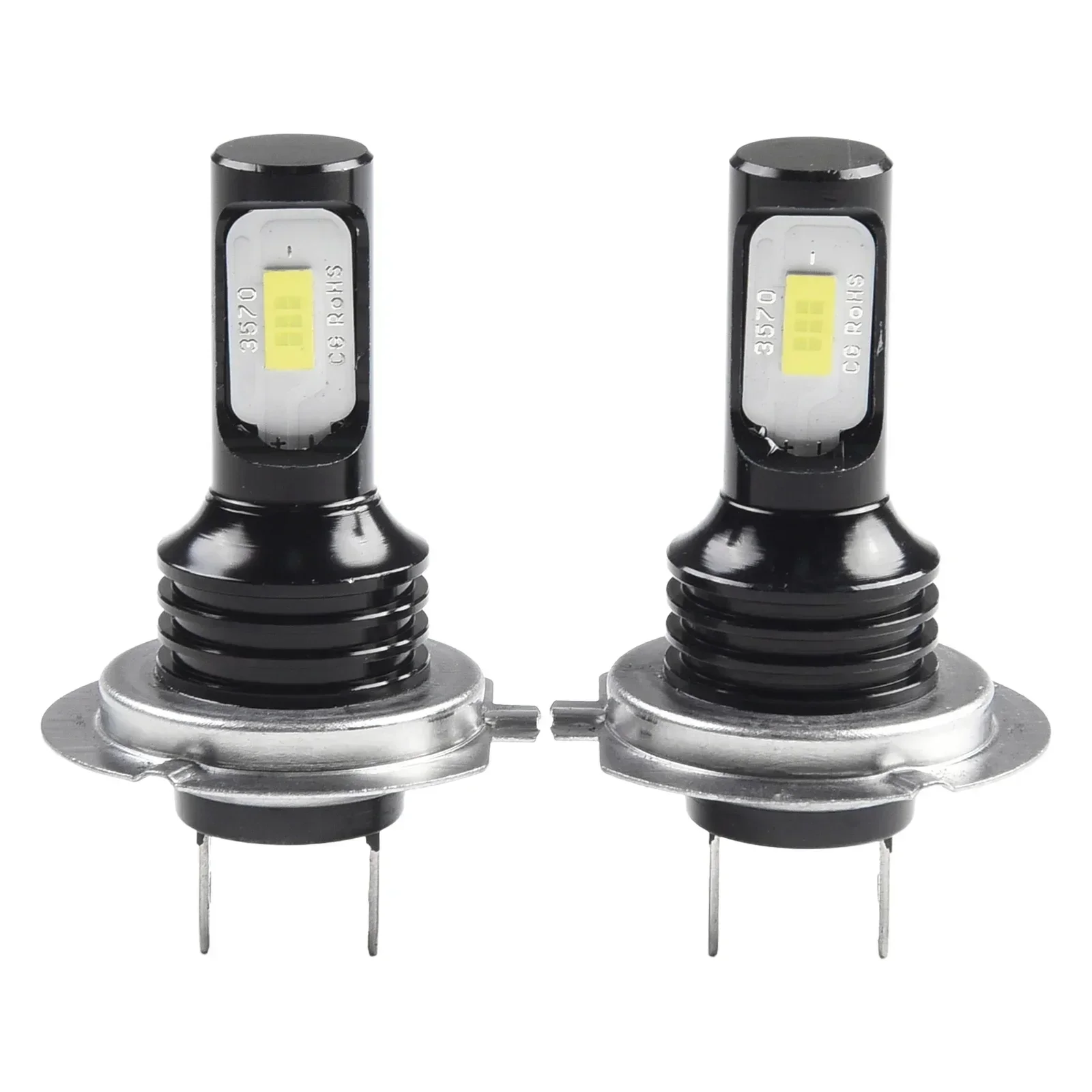 Long lasting and Reliable 2x H7 LED Lamp Kit with 4000LM Lumen Output and IP68 New Lamps for Improved Visibility