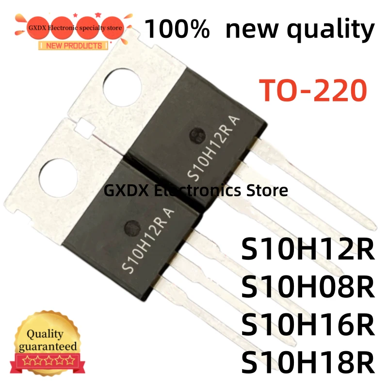 10-20-30 pieces 100% new S10H08R S10H12R S10H16R TO220 S10H18R TO-220 MOSFET field effect tube in stock