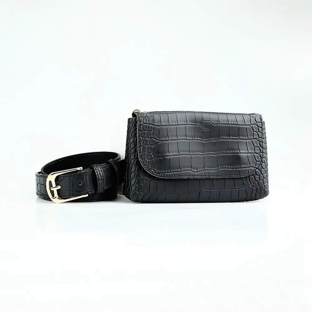 

Fashion Korean Style Women Waist Bag Detachable Purse Belt Envelope Waist Bag PU Card Pocket Women Belt Bag Women