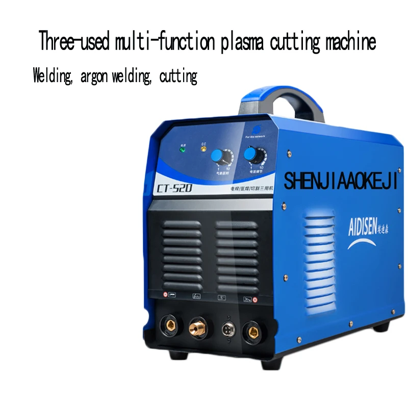 CT520 Three-used welding machine Manual welding argon arc welder Multi-function plasma cutting machine Energy-saving tool 220V